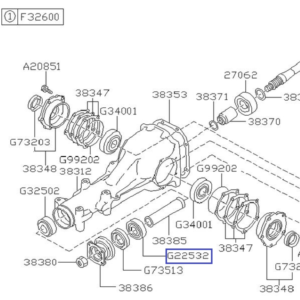 Rear Differential Pinion Bearing