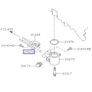 806912160 O-Ring 12.3x1.9 oil cooler pipe